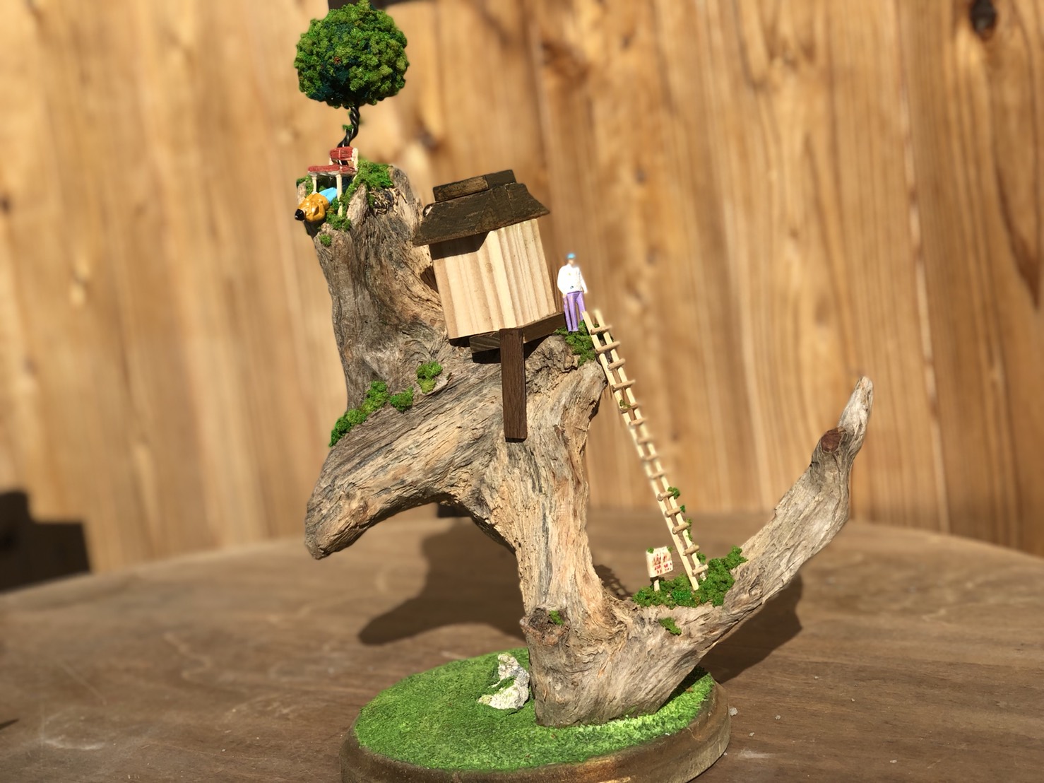 流木の形から発想を膨らませよう！ | 大阪 泉大津 和泉 絵画教室 陶芸